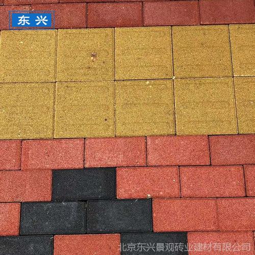 陶瓷透水砖 200×100规格的室外渗水砖及其工厂生产综述
